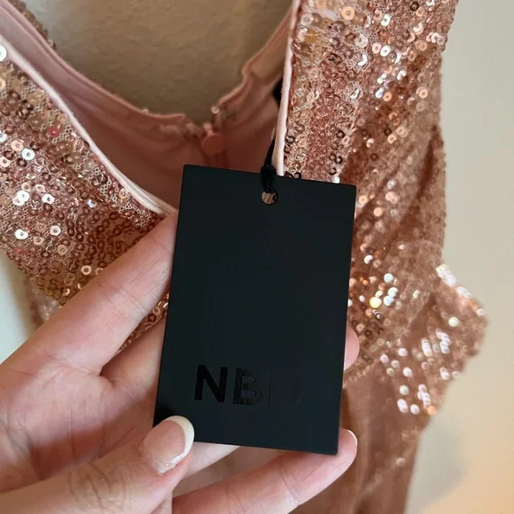 Kash Gown in Baby Pink - Picture 7 of 9